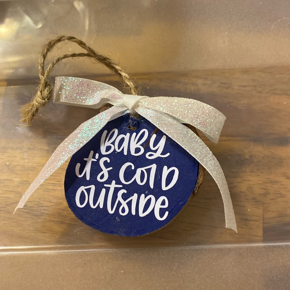Handmade Christmas ornament